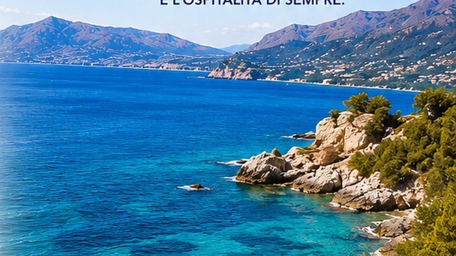 MAR ART Sapri - panorama estivo